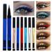 Adpan Eyeliner Eyeliner Pencil Silk Eyeliner Non Slim Nib Eyeliner Eyeshadow Pencil Dual Purpose Wet Eyeshadow Lasting Eyeshadow Pencil3Ml 1 X Eyeliner