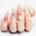 Duklien Nail Accessories 3D Nail Jewelry Smart Butterfly Manicure Butterfly Jewelry Single Colorful Butterfly Jewelry Nail Jewelry Set Diy Craft Nail Supplies (C )
