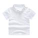 HBYJLZYG Solid Color T-Shirt For Kids Children Summer Solid Color Short-Sleeved Top Men And Women Big Children Clothing 2-8 Years