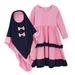 Toddler Girls Outfits Baby Kid Ramadan Abaya Dubai Robe Traditional Dress Sets Girls Clothing Size 18-24 Months