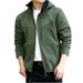 Tuphregyow Men s Windbreaker Hooded Jacket - Fashionable Thin Casual Coat Loose Plus Size Outdoor Sports Trench Coat Army Green XXXXL