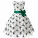 Tengma Toddler Girls Dresses Embraoidered Princess Skirt Performance Dress Christmas Party Dress Flower Bridesmaid Dress Long Wedding Pageant Dresses Tulle Dress Pageant Gown Gown Green 130