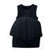 Tengma Toddler Girls Dresses Children Round Neck Sleeveless Princess Dress Lace Puffy Dresses Party Wedding Prom Dresses Wedding Party Princess Dress Pageant Gown Black 130