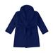 Fanxing Boys Girls Robe Kids Flannel Hooded Bathrobe Sleepwear Pajamas Toddler Soft Plush Robes for Girls Boy Robe Flannel Plush Hooded Fuzzy Bathrobe Soft Pajamas Navy M:6-8 Years