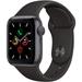 Pre-Owned Apple Watch 5 GPS 44mm Space Gray Aluminum Case Black Sport Band MWVF2LL/A (Fair)