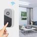 loinrodi Doorbell Camera Wireless Doorbell Camera With Chime Night Vision wifi Battery include White