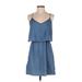 Old Navy Casual Dress - Popover: Blue Dresses - Women's Size X-Small