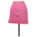 Zara Casual Skirt: Pink Solid Bottoms - Women's Size Medium