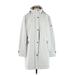 Calvin Klein Coat: Gray Jackets & Outerwear - Women's Size 4