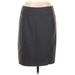 Apt. 9 Casual Skirt: Gray Solid Bottoms - Women's Size 6
