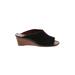 Franco Sarto Wedges: Black Shoes - Women's Size 8 1/2
