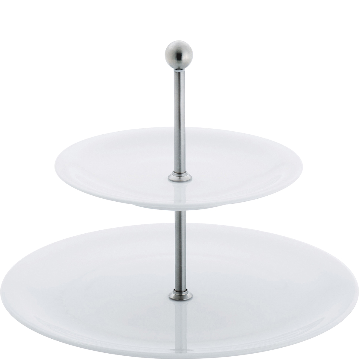 KAHLA 327812A90032C Update Étagère Midi 2tlg. weiß | weiße Etagere 2 stöckig Image