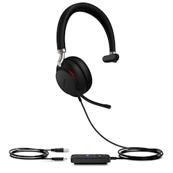 Yealink UH38 Mono UC Kopfhörer Verkabelt & Kabellos Kopfband Büro/Callcenter Bluetooth Schwarz Image