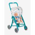 Bear Pushchair for Baby Dolls - COROLLE blue