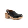 Wide Width Women's Fairbanks Clog by SoftWalk in Black (Size 9 W)