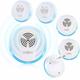 Ultrasonic Pest Repeller, Electronic Indoor Pest Repeller, Pest Repeller for Mosquitoes, Mice, Spiders, Cockroaches, Flies, 6 Pack