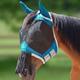 Hiasdfls - Horse Fly Mask With Ears And Nose Fringes Fly Protector Fly Defender Mask-Sky Blue