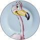 Ritzenhoff & Breker R&B Frühstücksteller Kindergeschirr Happy Zoo Flamingo Flo Porzellan 19 cm