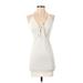 Divided by H&M Casual Dress - Mini: Ivory Dresses - Women's Size Small