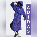 Adidas Jackets & Coats | Adidas Rain Gear Energy Ink Hood Ls Windbreaker Jacket Knee Dress 2 Pc Set Nwt S | Color: Blue/White | Size: S