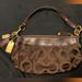 Coach Bags | Coach Madison Signature Op Shoulder Bag, Brown. Amazing Condition, Used Twice! | Color: Brown | Size: Os