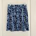 Lilly Pulitzer Skirts | Lilly Pulitzer Skirt Brenna High Tide Navy Lucky Bamboo | Color: Blue/White | Size: S