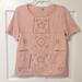 J. Crew Tops | J. Crew Short Sleeve Top With Eyelet Detailing Size Small. | Color: Pink | Size: S