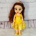 Disney Toys | Disney Princess My Friend Young Belle Beauty & The Beast 14" Doll Posable | Color: Brown/Gold | Size: Osg