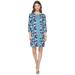 Lilly Pulitzer Dresses | Lilly Pulitzer Bay Dress Alpaca My Bags Print 3/4 Sleeve Shift Multicolor Size S | Color: Blue/Pink | Size: S