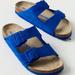 Free People Shoes | Free People Birkenstock Arizona Soft Footbed Sandals | Color: Blue | Size: Various