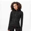 Lululemon Athletica Jackets & Coats | Lululemon Hooded Define Jacket In Camo Deep Coal | Color: Black | Size: 4