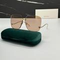 Gucci Accessories | New Gg0352s 002 Gucci Gold Brown Rimless Women Gucci Sunglasses | Color: Brown/Gold | Size: Os