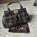 Coach Bags | Coach Vintage Croc Embossed Xl Bag In Grey | Color: Black/Gray | Size: Os