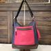 Coach Bags | Coach Glovetanned Shoulder Bag Legacy Color Block Leather Navy Pink Women's Bag | Color: Blue/Pink | Size: Os