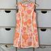 Lilly Pulitzer Dresses | Lilly Pulitzer Vintage Pleated Shift Dress | Color: Orange/Pink | Size: 0