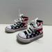 Converse Shoes | Converse Kids Toddler Unisex American Flag High Top Sneakers Size 6 | Color: Red | Size: 6bb
