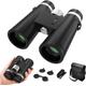 Thorder 12×42 HD Binoculars for Adults & Kids,Super Bright High Power Binoculars with Large View,Clear Low Light Vision,BAK4,FMC Prisms,Waterproof Compact Binoculars for Bird Watching,Hunting, Travel