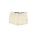 Unionbay Cargo Shorts: Ivory Floral Motif Bottoms - Kids Girl's Size 7