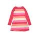 Lands' End Dress: Pink Stripes Skirts & Dresses - Kids Girl's Size 10