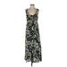Anthony Richards Cocktail Dress: Green Tropical Dresses - Women's Size 0