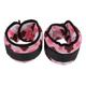 FOYTOKI 1 Pair Weighted Ankle Strap Yoga Accessories Portable Leg Weights Ankle Weights Sport Accessories Ankle and Wrist Weights Walking with Pink Fitness Boots Steel Ball Jogging