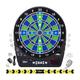 Viper Ion Electronic Dartboard, Illuminated Segments, Light Based Games, Green And Blue Segment Colors, Ultra Thin Spider to Increased Scoring Area, Target Tested Tough Segment For Enhanced Durability