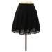 Zara Basic Casual Skirt: Black Solid Bottoms - Women's Size Small