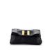 Louis Vuitton Leather Clutch: Black Bags