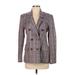 7th Avenue Design Studio New York & Company Blazer Jacket: Gray Houndstooth Jackets & Outerwear - Women's Size X-Small