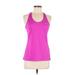 Under Armour Active Tank Top: Pink Activewear - Women's Size Medium