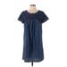 Lucky Brand Casual Dress: Blue Dresses - Women's Size Small