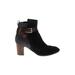 Clarks Ankle Boots: Black Shoes - Women's Size 8