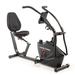 Dual Action Cross Training Recumbent Exercise Bike with Arm Exercisers, Gym Equipment for Work from Home Fitness, JX-7301