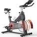 Home Stationary Bikes, Exercise Bike with Magnetic Resistance, Cycling Bikes with Enlarged Tablet Bracket, RPM Display, Heavy